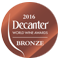 Decanter World Wine Awards 2016 - Decanter Bronze