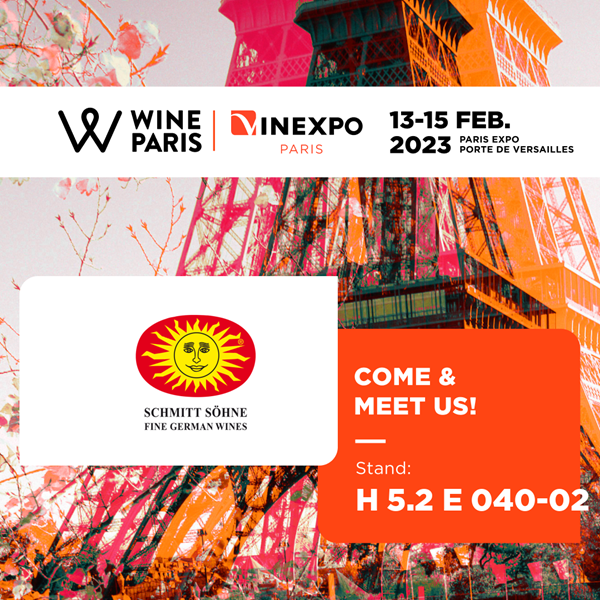 Visit us at Vinexpo Paris from 13.-15. Feb. 2023