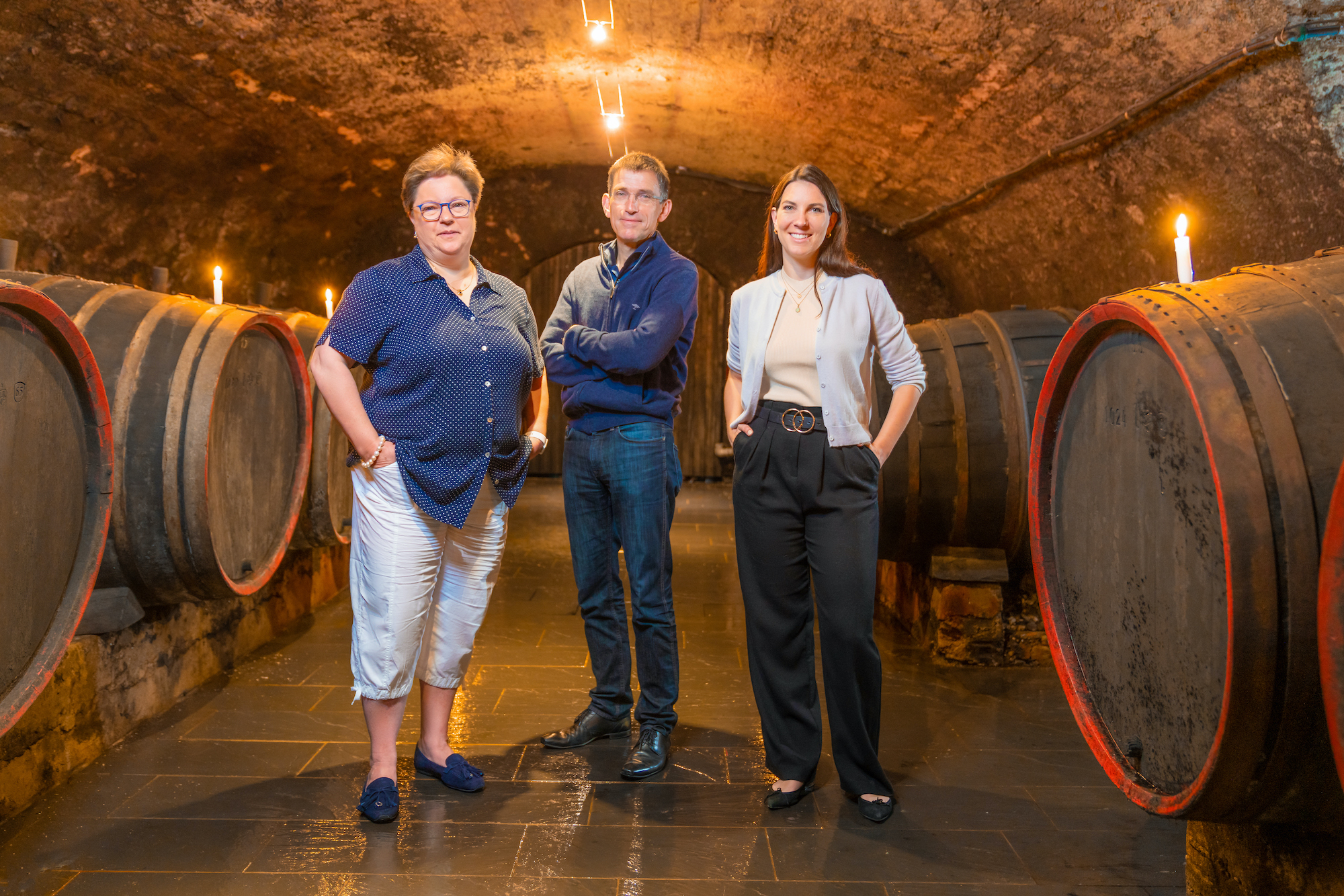Katharina Kling, Dr. Martin Schmitt and Juliane Schmitt