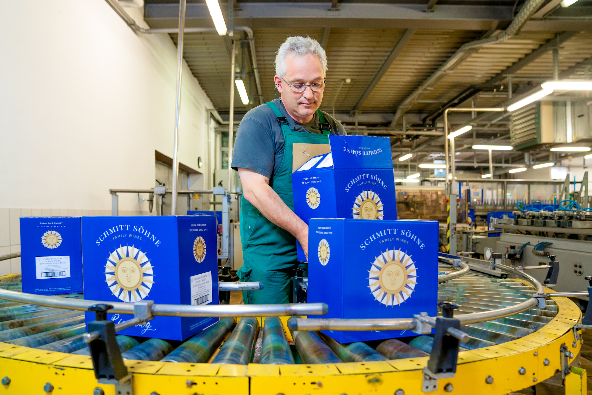 Schmitt Söhne Wine Longuich  - Einblick in die Produktion