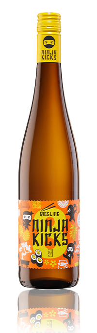 Ninja Kicks Riesling QbA 8 %