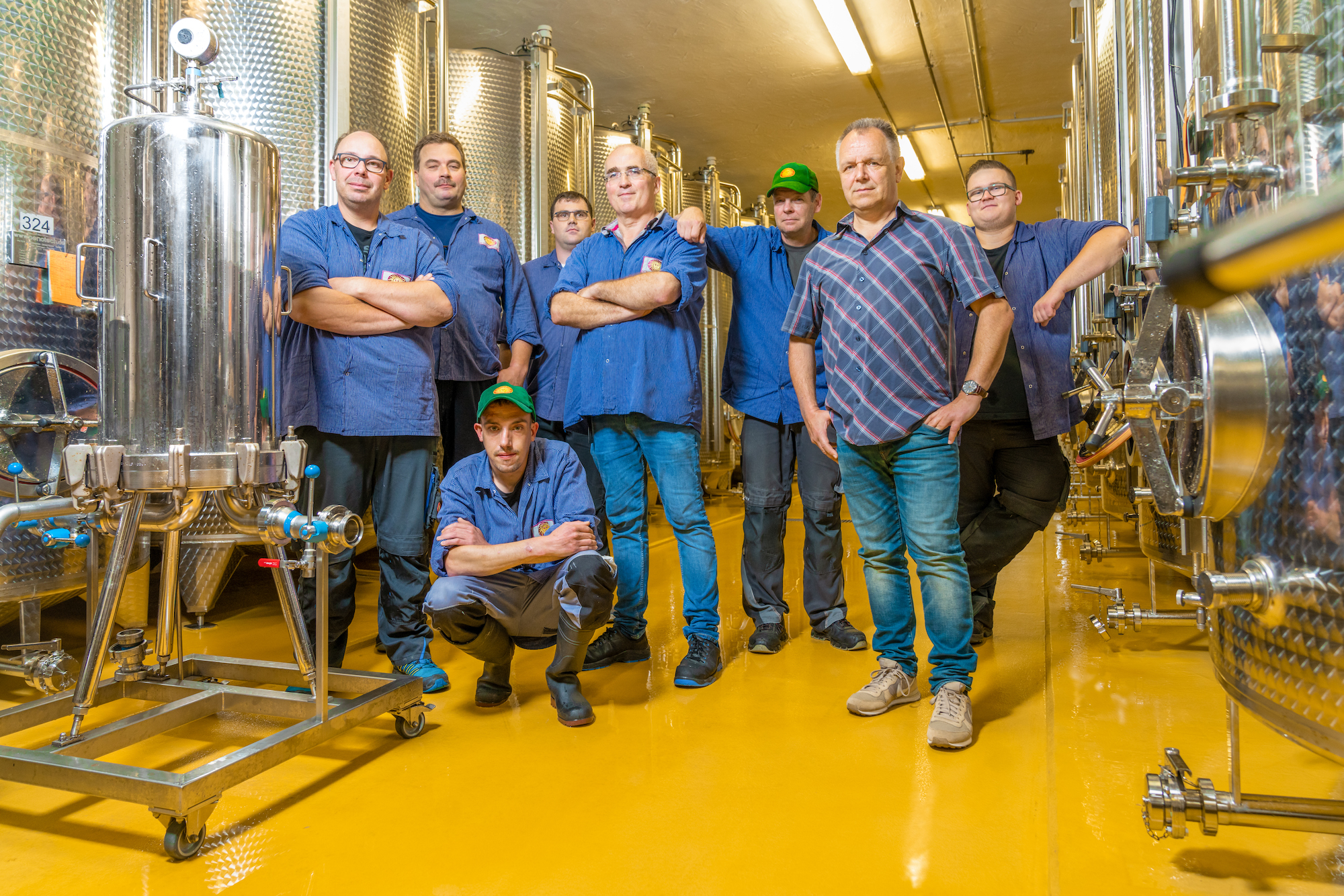 Schmitt Söhne Wine Longuich - Kellerteam